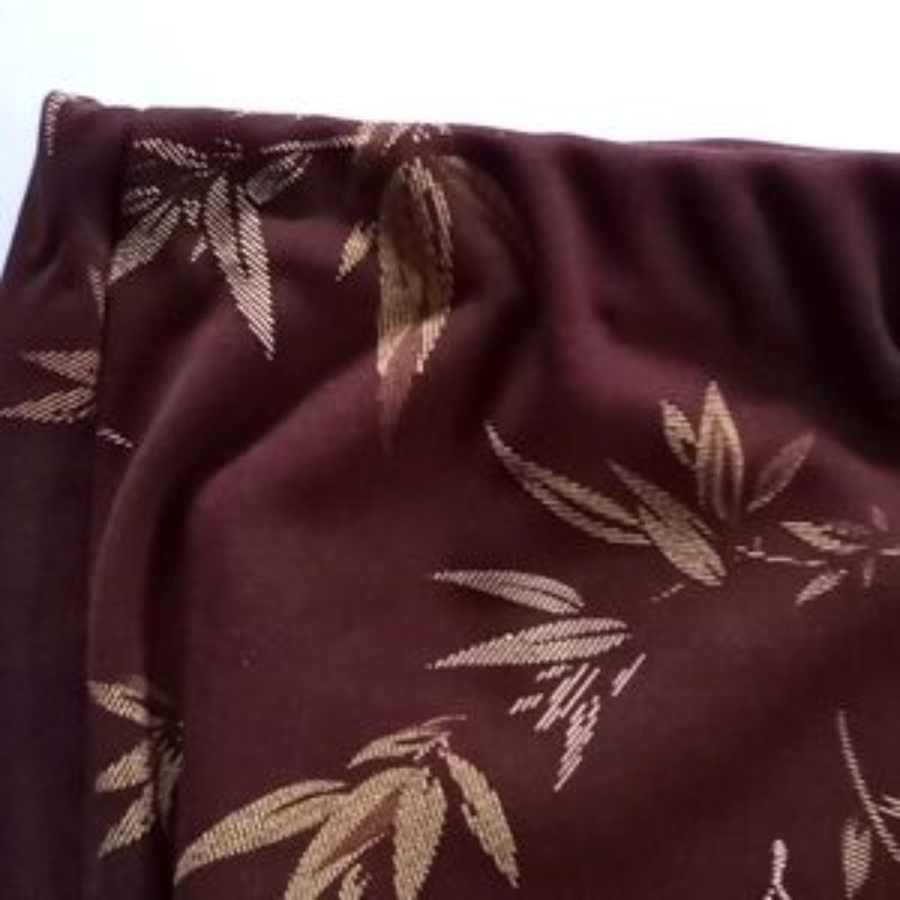 Vintage Epix Women's Stretchy Pencil Skirt Set - Size (L) - Brown/Beige - Picture 7 of 7